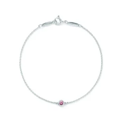 Tiffany & Co. Elsa Peretti® Color by the Yard Pink Sapphire Bracelet in Silver | ^ Bracelets|Sterling Silver Jewelry