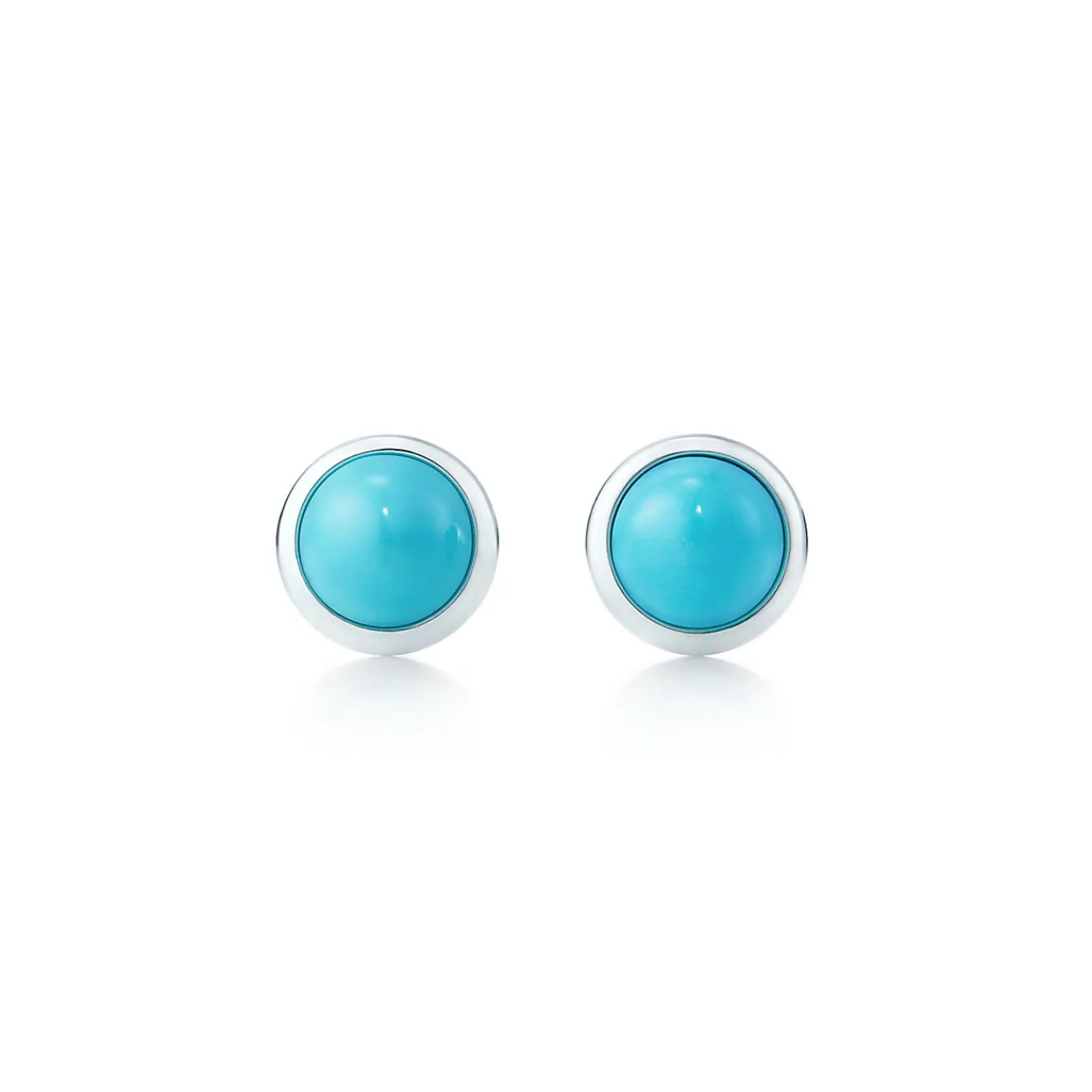 Tiffany & Co. Elsa Peretti® Color by the Yard earrings in silver with turquoise. | ^ Earrings|Sterling Silver Jewelry