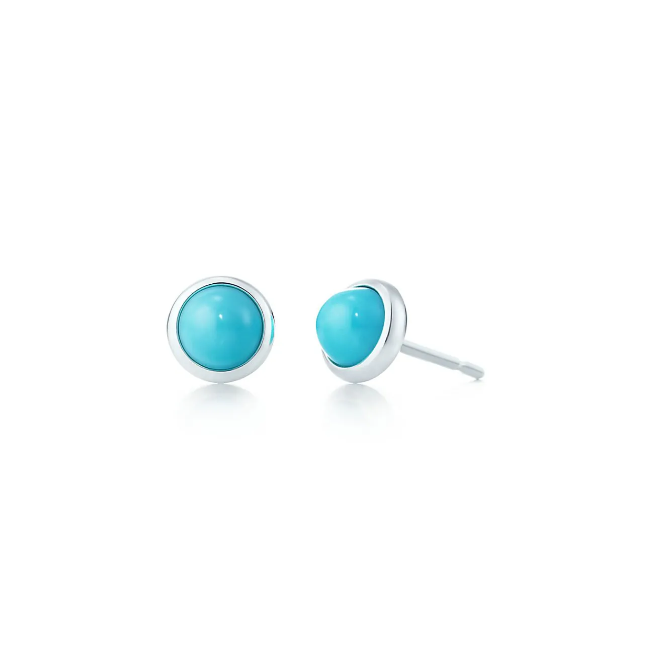 Tiffany & Co. Elsa Peretti® Color by the Yard earrings in silver with turquoise. | ^ Earrings|Sterling Silver Jewelry