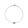 Tiffany & Co. Elsa Peretti® Color by the Yard Amethyst Bracelet in Silver | ^ Bracelets|Sterling Silver Jewelry