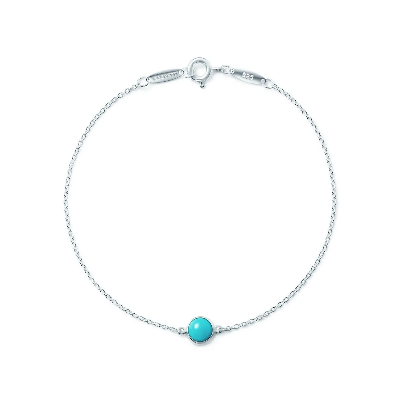 Tiffany & Co. Elsa Peretti® Color by the Yard Turquoise Bracelet in Silver | ^ Bracelets|Sterling Silver Jewelry