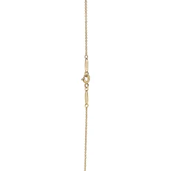 Tiffany & Co. Elsa Peretti® Color by the Yard Pendant in Yellow Gold with an Emerald | ^ Necklaces & Pendants|Gold Jewelry