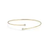 Tiffany & Co. Elsa Peretti® Diamond Hoop single-row bangle in 18k gold with diamonds, medium. | ^ Bracelets|Gold Jewelry