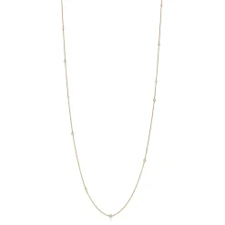 Tiffany & Co. Elsa Peretti® Diamonds by the Yard® sprinkle necklace in 18k gold. | ^ Necklaces & Pendants|Gold Jewelry
