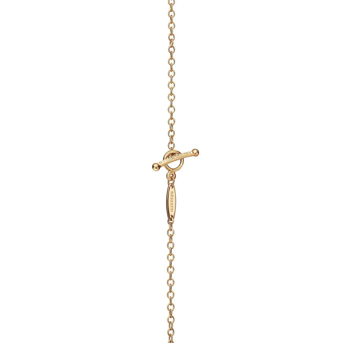 Tiffany & Co. Elsa Peretti® Diamonds by the Yard® sprinkle necklace in 18k gold. | ^ Necklaces & Pendants|Gold Jewelry