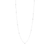 Tiffany & Co. Elsa Peretti® Diamonds by the Yard® sprinkle necklace in sterling silver. | ^ Necklaces & Pendants|Sterling Silver Jewelry