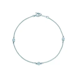 Tiffany & Co. Elsa Peretti® Diamonds by the Yard® bracelet in platinum. | ^ Bracelets|Platinum Jewelry