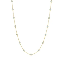 Tiffany & Co. Elsa Peretti® Diamonds by the Yard® necklace in 18k gold. | ^ Necklaces & Pendants|Gold Jewelry