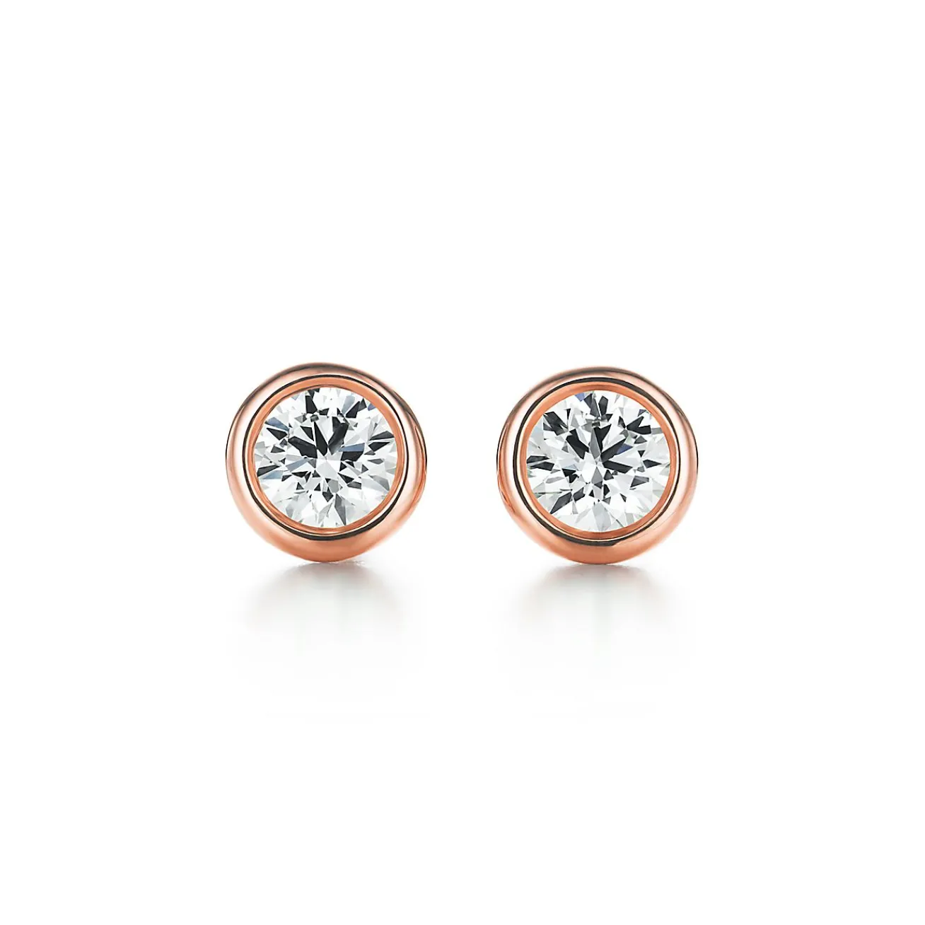 Tiffany & Co. Elsa Peretti® Diamonds by the Yard® Earrings in Rose Gold | ^ Earrings|Dainty Jewelry
