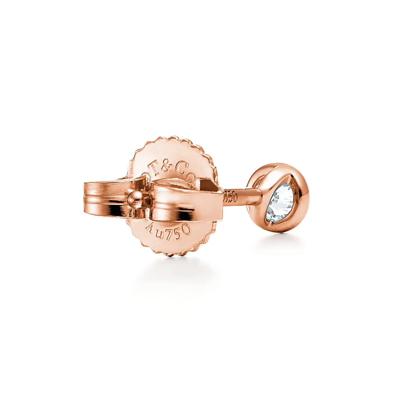 Tiffany & Co. Elsa Peretti® Diamonds by the Yard® Earrings in Rose Gold | ^ Earrings|Dainty Jewelry