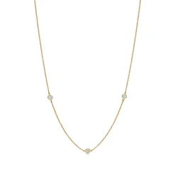 Tiffany & Co. Elsa Peretti® Diamonds by the Yard® necklace in 18k gold. | ^ Necklaces & Pendants|Gold Jewelry