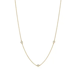Tiffany & Co. Elsa Peretti® Diamonds by the Yard® necklace in 18k gold. | ^ Necklaces & Pendants|Gold Jewelry