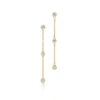 Tiffany & Co. Elsa Peretti® Diamonds by the Yard® drop earrings in 18k gold. | ^ Gold Jewelry|Diamond Jewelry
