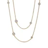 Tiffany & Co. Elsa Peretti® Diamonds by the Yard® Sprinkle Necklace in Gold with Diamonds | ^ Necklaces & Pendants|Gold Jewelry