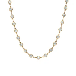 Tiffany & Co. Elsa Peretti® Diamonds by the Yard® necklace in 18k gold. | ^ Necklaces & Pendants|Gold Jewelry
