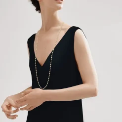 Tiffany & Co. Elsa Peretti® Diamonds by the Yard® necklace in 18k gold. | ^ Necklaces & Pendants|Gold Jewelry