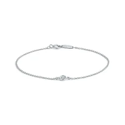 Tiffany & Co. Elsa Peretti® Diamonds by the Yard® bracelet in platinum. | ^ Bracelets|Gifts for Her