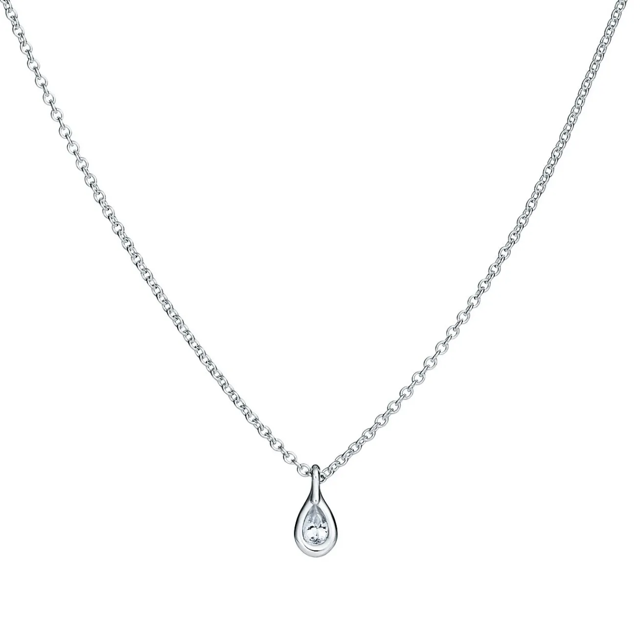 Tiffany & Co. Elsa Peretti® Diamonds by the Yard® pendant in sterling silver. | ^ Necklaces & Pendants|Gifts for Her