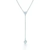 Tiffany & Co. Elsa Peretti® Diamonds by the Yard® necklace in platinum. | ^ Necklaces & Pendants|Platinum Jewelry