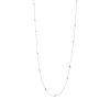 Tiffany & Co. Elsa Peretti® Diamonds by the Yard® sprinkle necklace in 18k rose gold | ^ Necklaces & Pendants|Rose Gold Jewelry