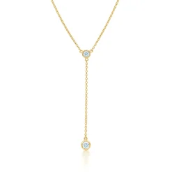 Tiffany & Co. Elsa Peretti® Diamonds by the Yard® necklace in 18k gold. | ^ Necklaces & Pendants|Gold Jewelry