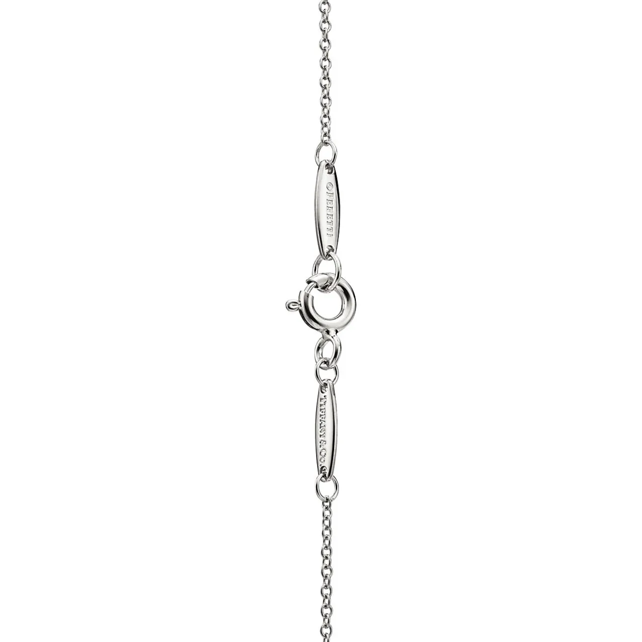 Tiffany & Co. Elsa Peretti® Diamonds by the Yard® pendant in platinum 16" long. | ^ Necklaces & Pendants|Gifts for Her