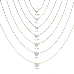 Tiffany & Co. Elsa Peretti® Diamonds by the Yard® pendant in platinum 16