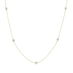 Tiffany & Co. Elsa Peretti® Diamonds by the Yard® necklace in 18k gold. | ^ Necklaces & Pendants|Gold Jewelry