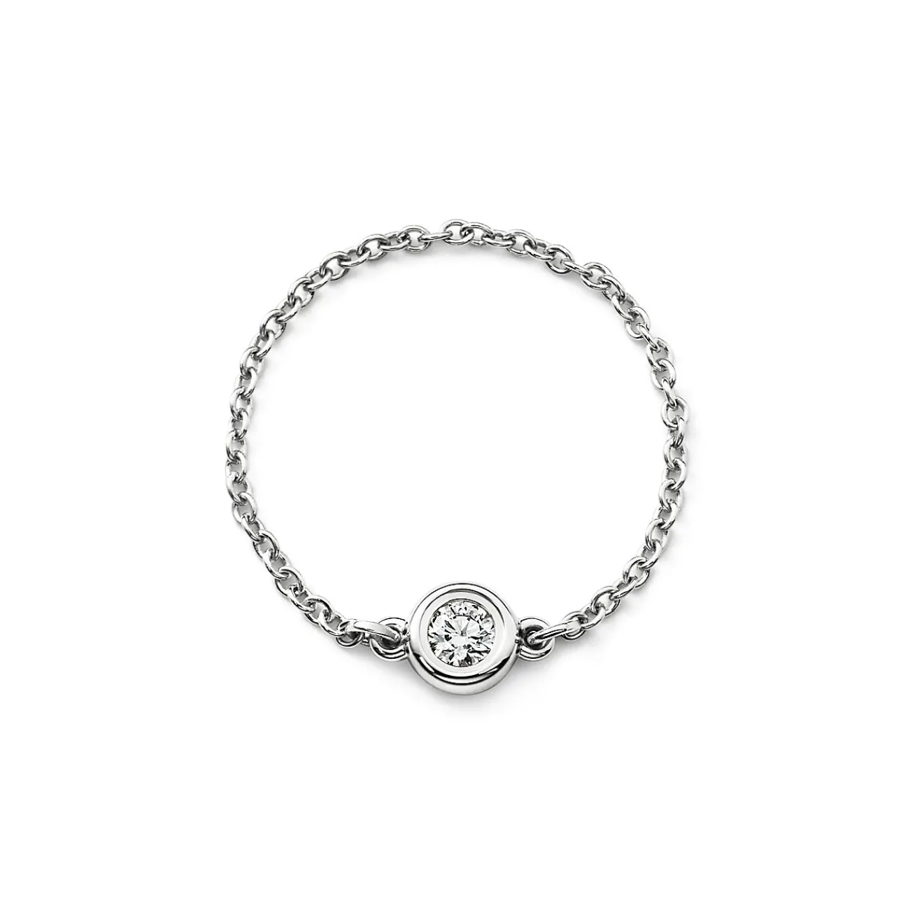 Tiffany & Co. Elsa Peretti® Diamonds by the Yard® ring in sterling silver. | ^ Rings|Sterling Silver Jewelry