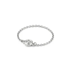 Tiffany & Co. Elsa Peretti® Diamonds by the Yard® ring in sterling silver. | ^ Rings|Sterling Silver Jewelry
