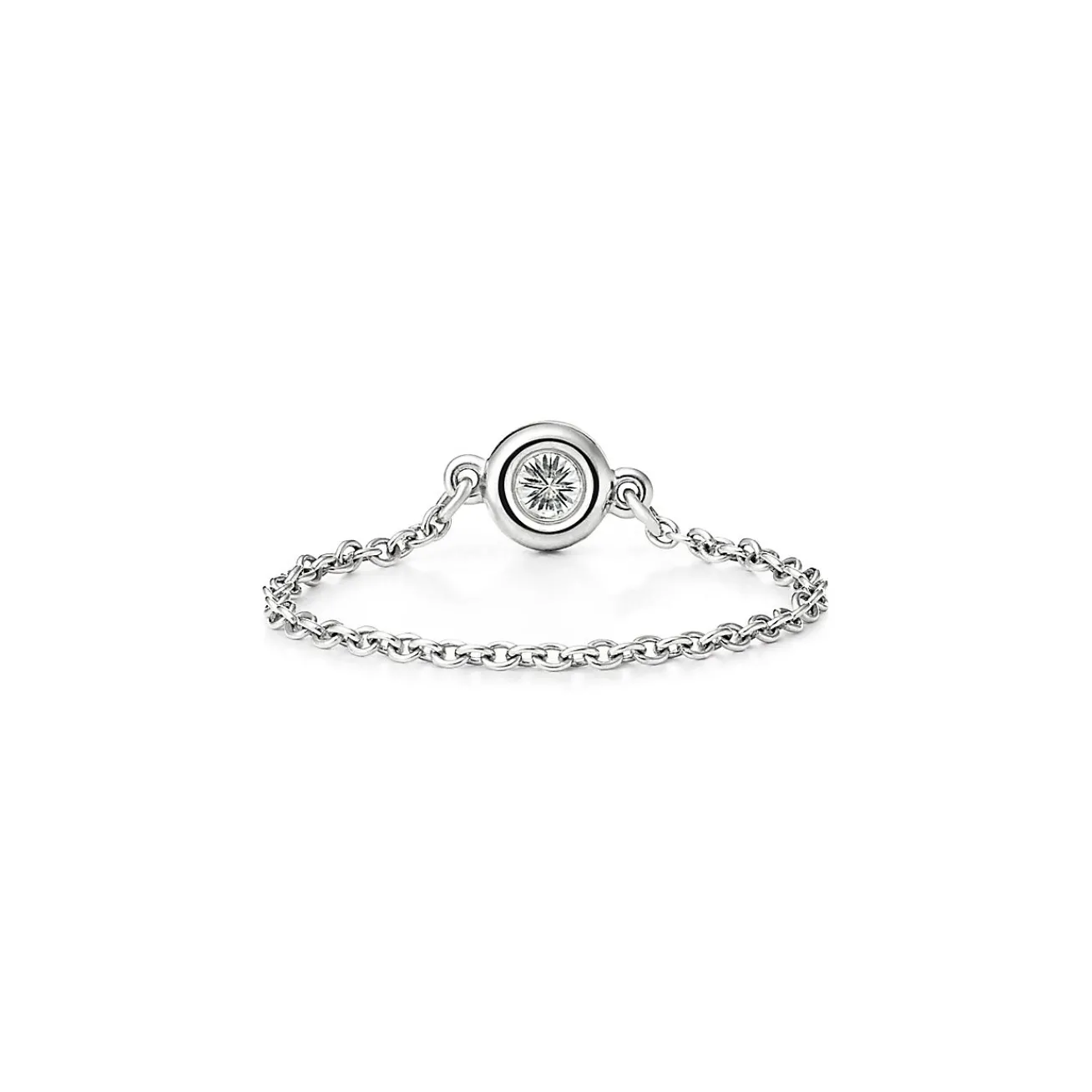 Tiffany & Co. Elsa Peretti® Diamonds by the Yard® ring in sterling silver. | ^ Rings|Sterling Silver Jewelry