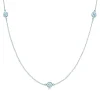 Tiffany & Co. Elsa Peretti® Diamonds by the Yard® necklace in platinum. | ^ Necklaces & Pendants|Platinum Jewelry