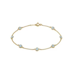 Tiffany & Co. Elsa Peretti® Diamonds by the Yard® bracelet in 18k gold. | ^ Bracelets|Gold Jewelry