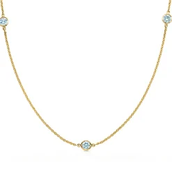 Tiffany & Co. Elsa Peretti® Diamonds by the Yard® necklace in 18k gold. | ^ Necklaces & Pendants|Gold Jewelry