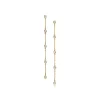 Tiffany & Co. Elsa Peretti® Diamonds by the Yard® drop earrings in 18k gold. | ^ Earrings|Dainty Jewelry