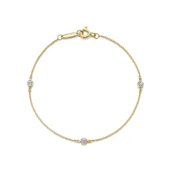 Tiffany & Co. Elsa Peretti® Diamonds by the Yard® bracelet in 18k gold. | ^ Bracelets|Gifts for Her
