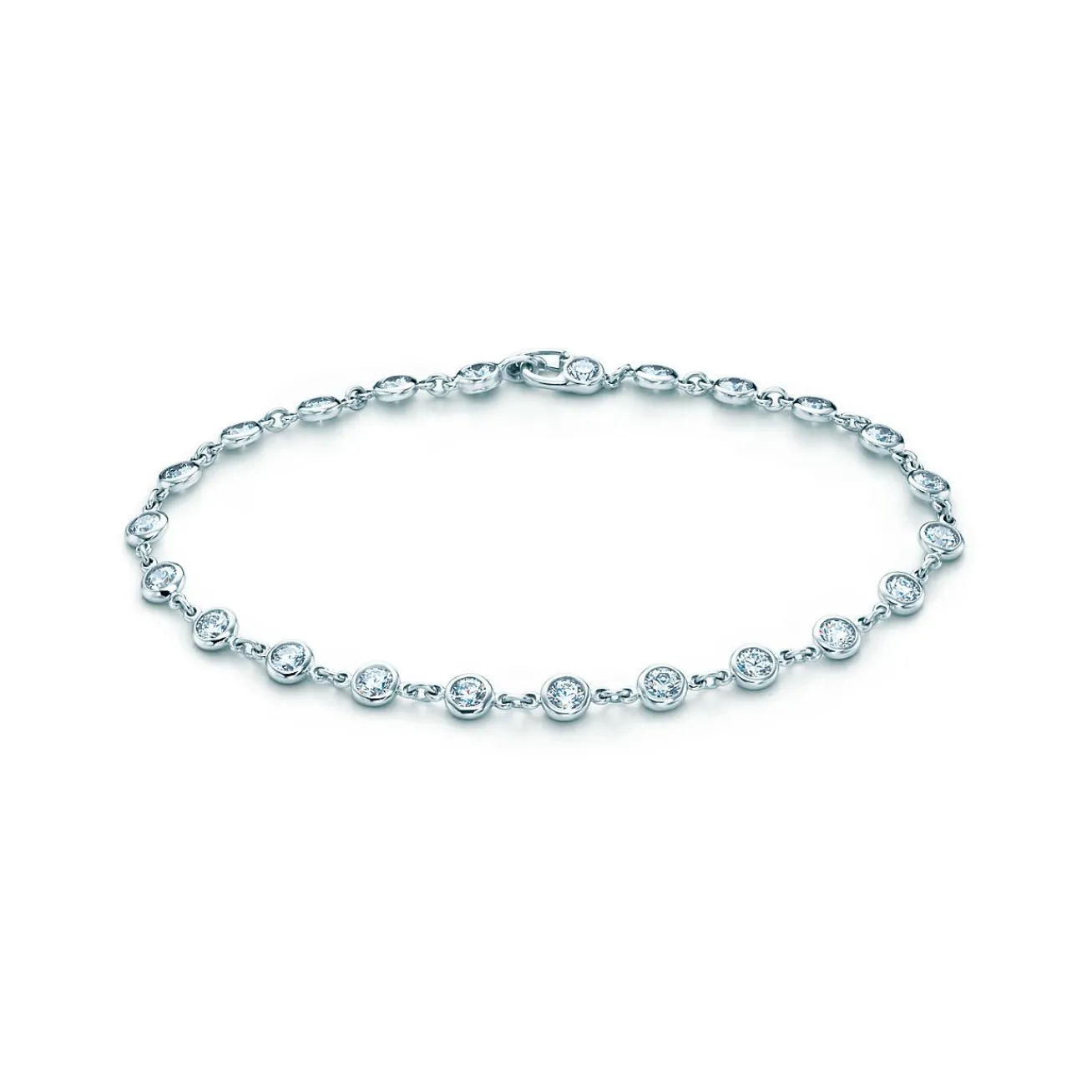 Tiffany & Co. Elsa Peretti® Diamonds by the Yard® Bracelet in Platinum | ^ Bracelets|Platinum Jewelry