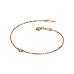 Tiffany & Co. Elsa Peretti® Diamonds by the Yard® bracelet in 18k rose gold with a diamond. | ^ Bracelets|Rose Gold Jewelry