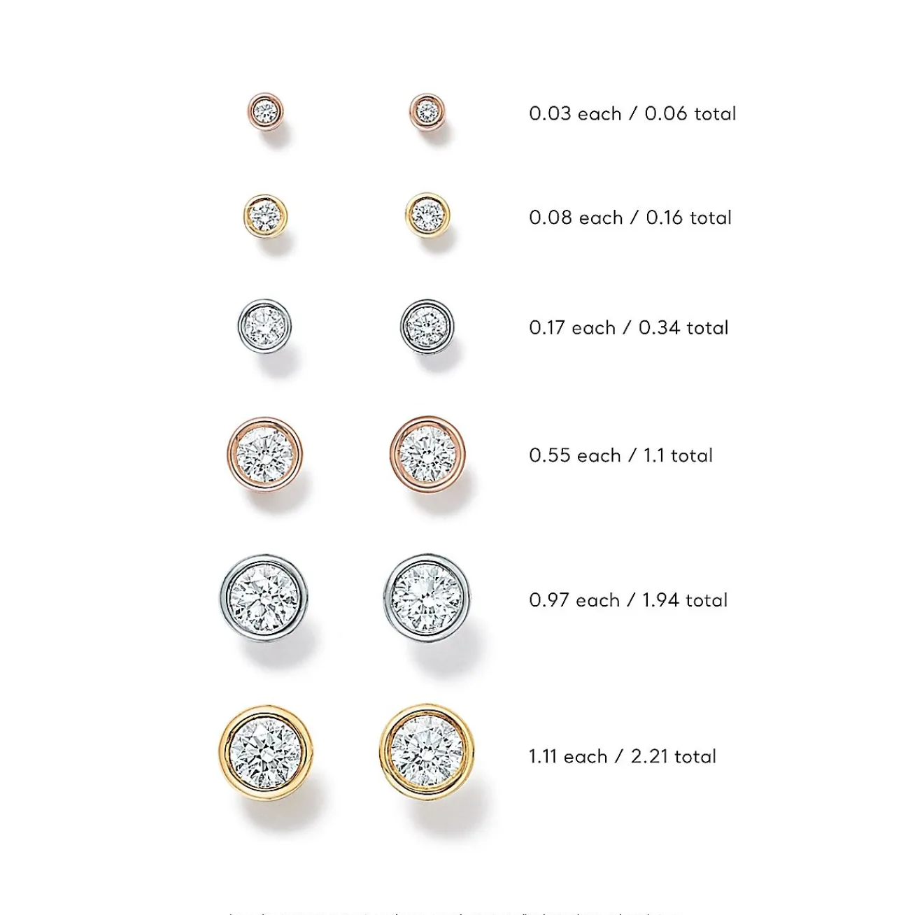 Tiffany & Co. Elsa Peretti® Diamonds by the Yard® Earrings in Yellow Gold | ^ Earrings|Gifts for Her