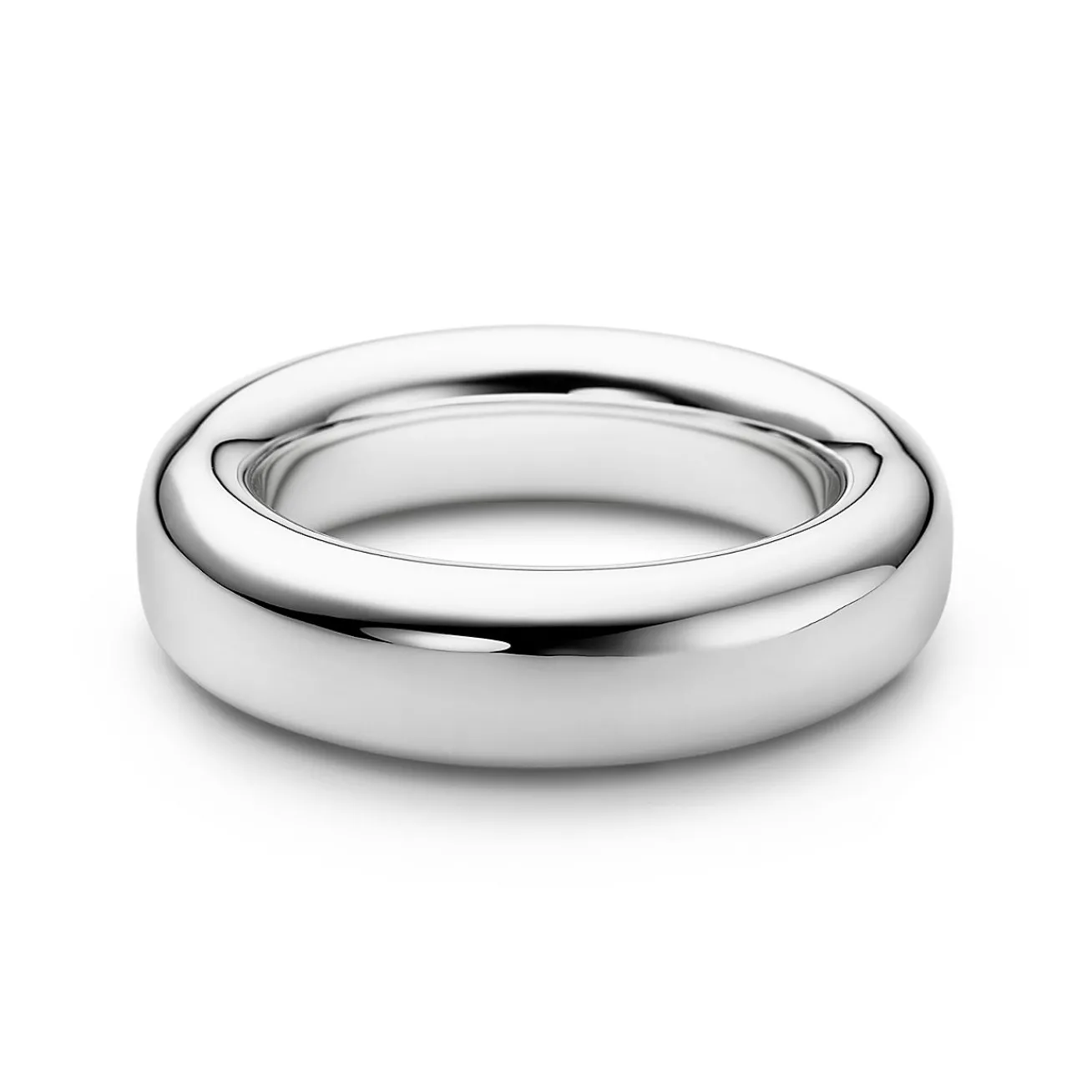 Tiffany & Co. Elsa Peretti® Doughnut bangle in sterling silver, medium. | ^ Bracelets|Bold Silver Jewelry
