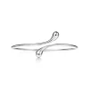 Tiffany & Co. Elsa Peretti® Elongated Teardrop bangle in sterling silver, small. | ^ Bracelets|Bold Silver Jewelry