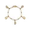 Tiffany & Co. Elsa Peretti® Five Bean® design Bracelet in Yellow Gold with Pavé Diamonds | ^ Bracelets|New Jewelry