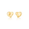 Tiffany & Co. Elsa Peretti® Full Heart earrings in 18k gold, 10 mm wide. | ^ Earrings|Gold Jewelry