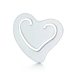 Tiffany & Co. Elsa Peretti® Heart bookmark in sterling silver. | ^ Stationery, Games & Unique Objects|Games & Novelties