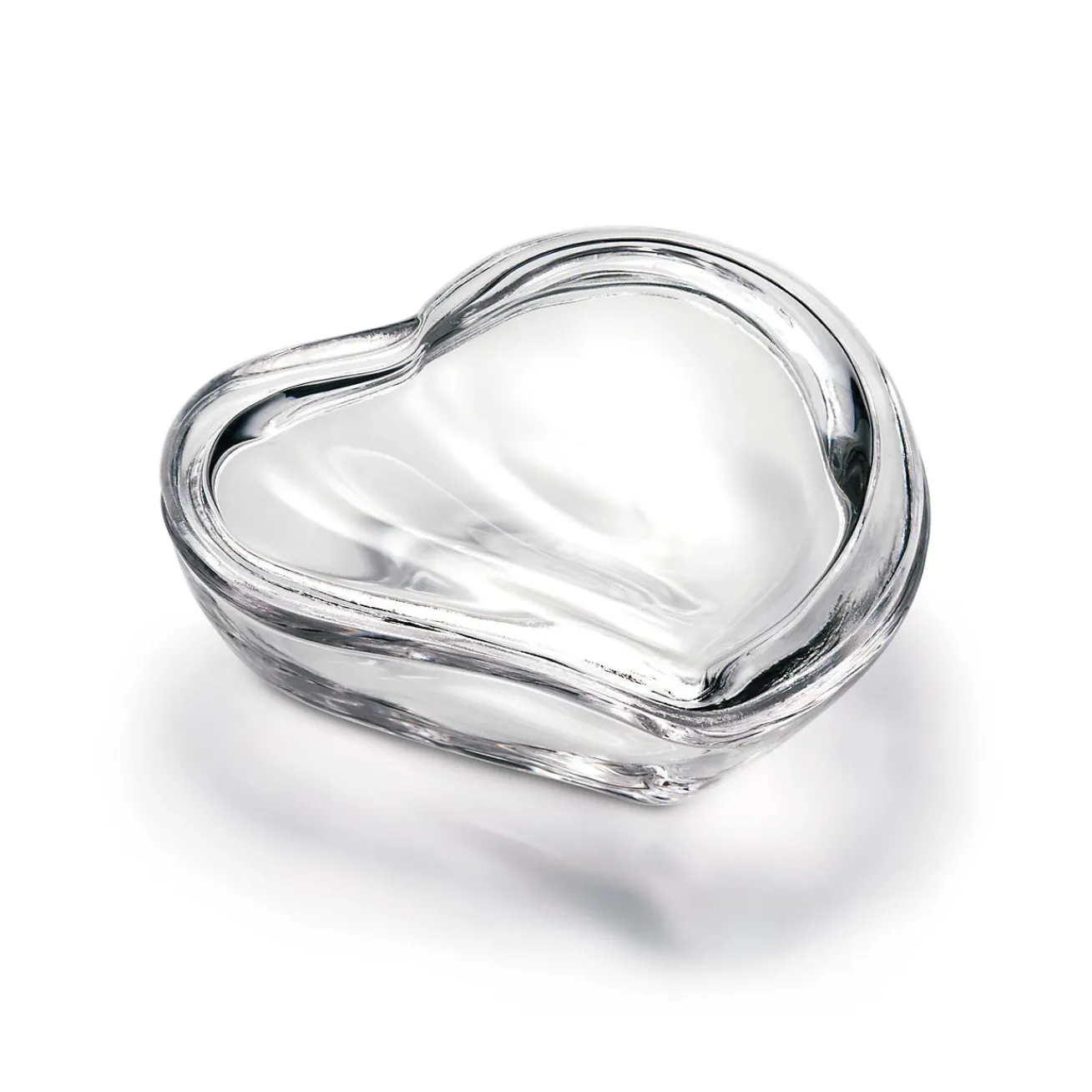 Tiffany & Co. Elsa Peretti® Heart box in crystal. | ^ The Home|Housewarming Gifts