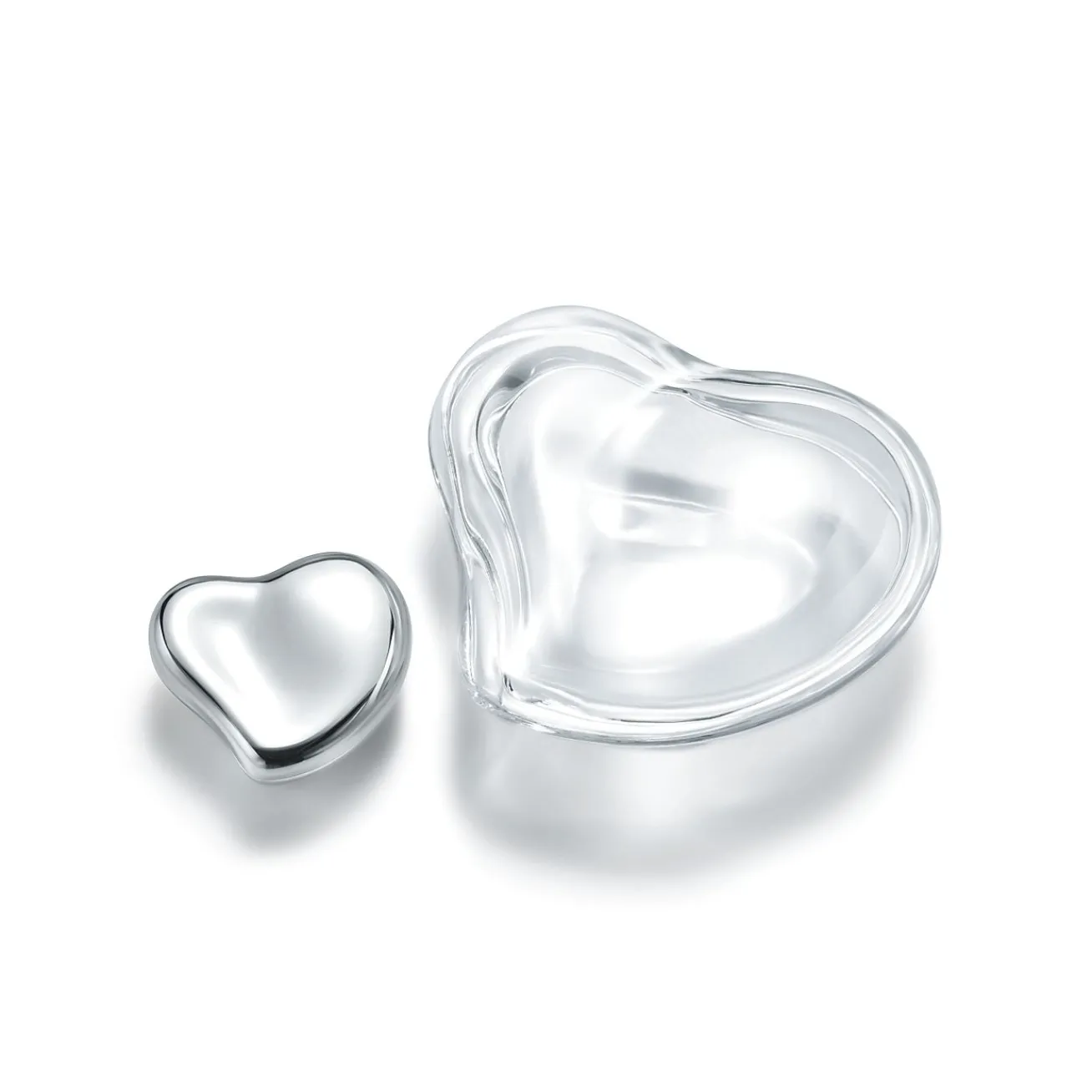 Tiffany & Co. Elsa Peretti® Heart box in crystal. | ^ The Home|Housewarming Gifts