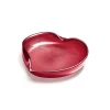 Tiffany & Co. Elsa Peretti® Heart dish in red and gold-colored crystal glass. | ^ Decor|Elsa Peretti Home