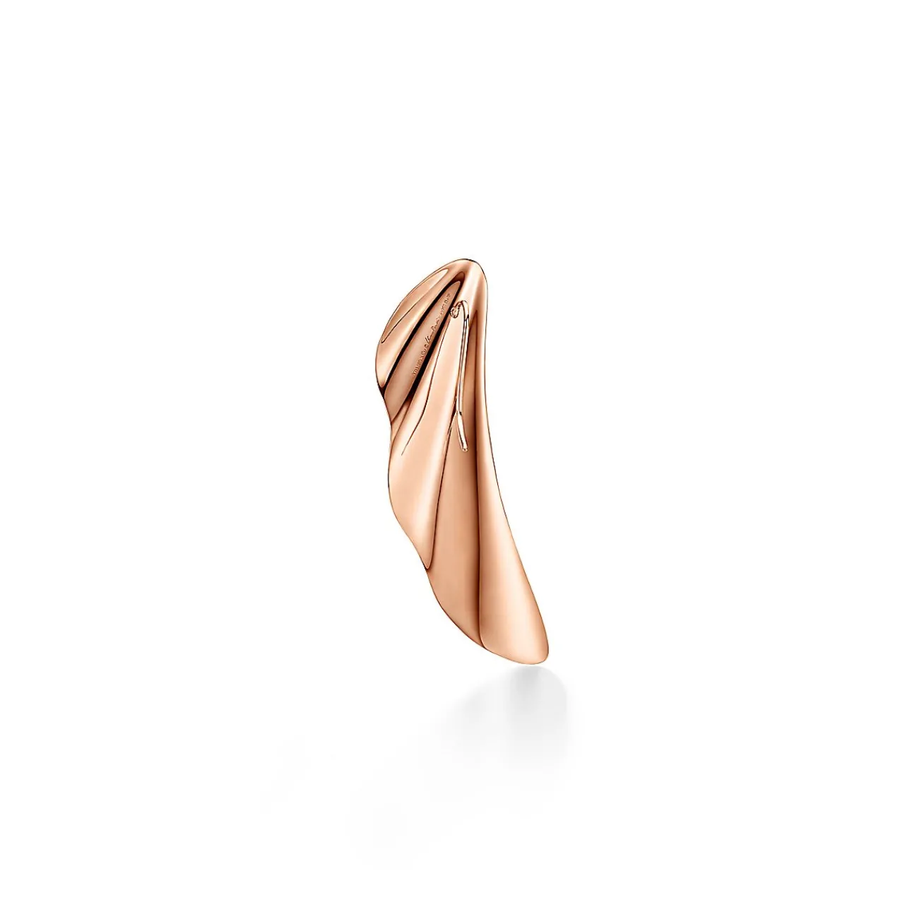 Tiffany & Co. Elsa Peretti® High Tide earrings in 18k rose gold. | ^ Earrings|Rose Gold Jewelry