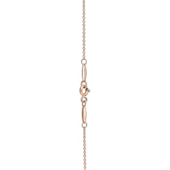 Tiffany & Co. Elsa Peretti® infinity cross pendant in 18k rose gold, small. | ^ Necklaces & Pendants|Rose Gold Jewelry