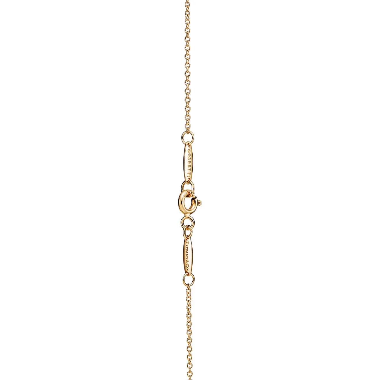 Tiffany & Co. Elsa Peretti® infinity cross pendant in 18k gold, small. | ^ Necklaces & Pendants|Gold Jewelry